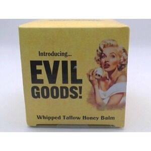 Evil Goods - Whipped Tallow Honey Balm, BRAND NEW IN BOX